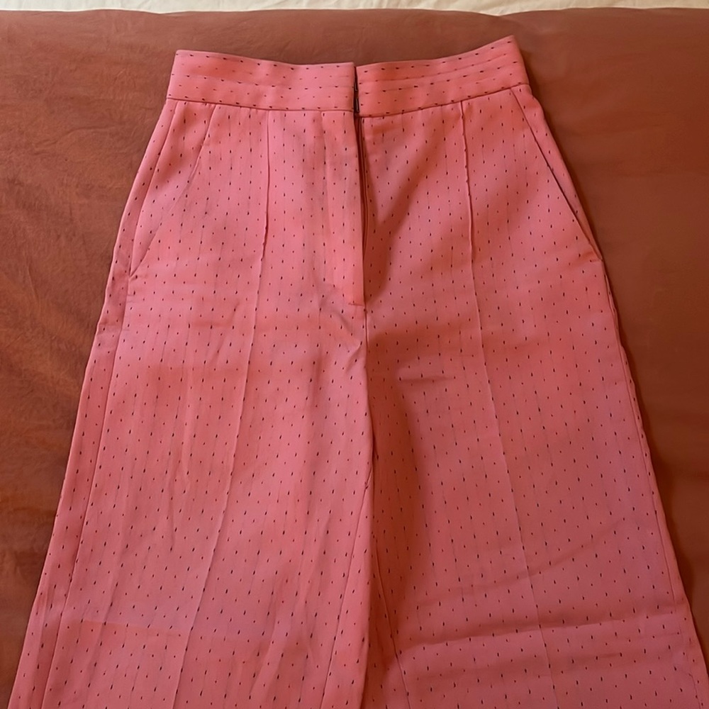 Pink Sandro pantsuit pants